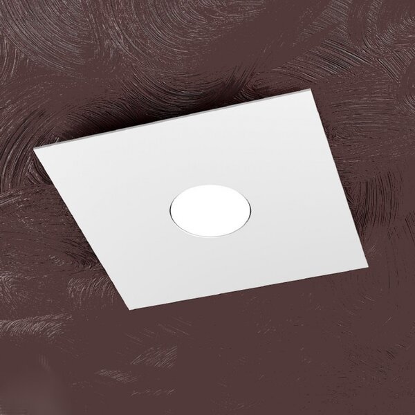 Plafoniera moderna top light area 1127 pl1 gx53 led metallo lampada soffitto parete - Top Light