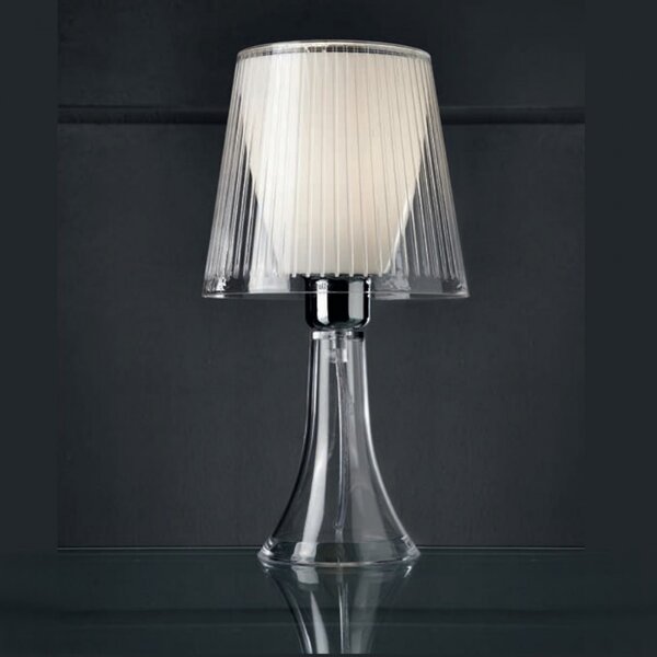 Abat-jour illuminando jolly p e27 led lampada tavolo moderna elegante colorata acrilico - Illuminando