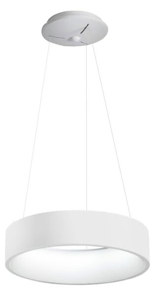 Lampadario moderno promoingross aurora s45 wh 1701lm led cct dimmerabile sospensione lampada soffitto - Promoingross