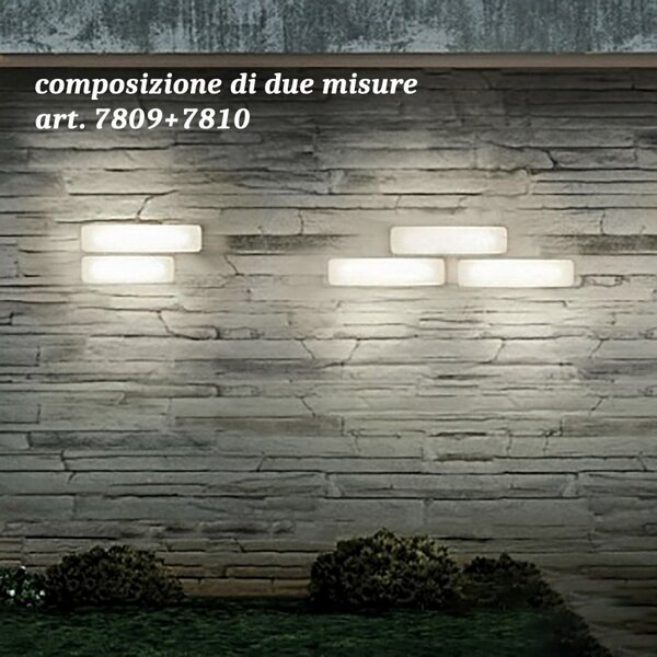 Plafoniera esterno linea light group mywhite b 7810 17w led ip65 polietilene lampada soffitto parete - Linea Light Group