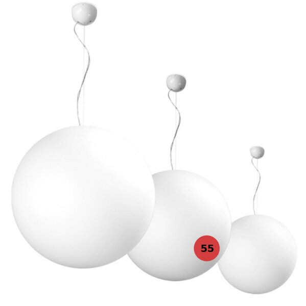 Lampadario moderno linea light group oh p65 e27 16169 led polietilene sospensione - Linea Light Group