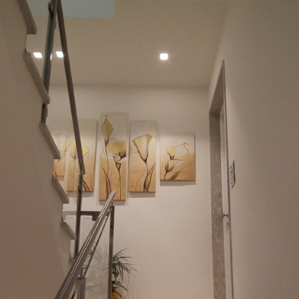 Faretto incasso gesso belfiore 9010 ara 4215.35 gu10 led orientabile parete soffitto - Belfiore - 9010