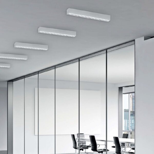 Plafoniera belfiore 9010 banister big 8943n.35 gu10 led lampada soffitto - Belfiore - 9010