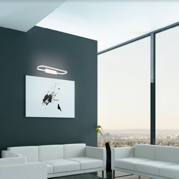 Outlet applique moderno top light circuit 1153 ap led metallo lampada parete - Lampadari Bartalini Outlet