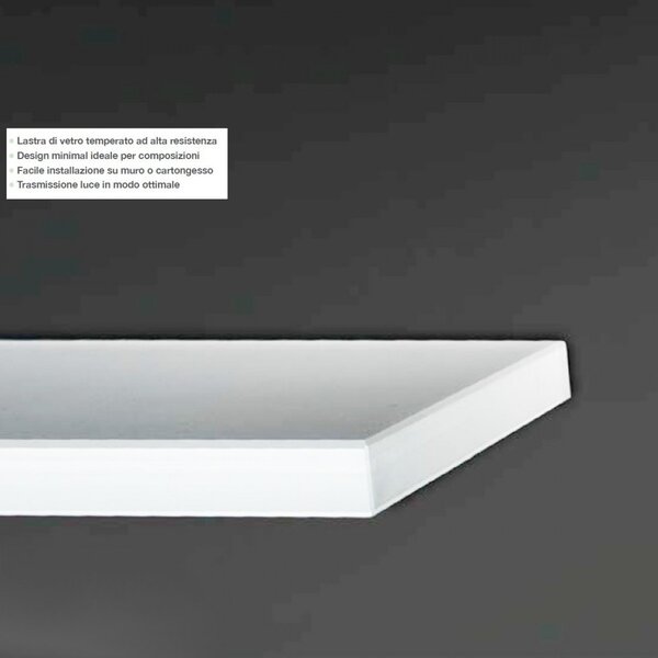Applique incasso gesso belfiore 9010 glax small 2484a.3004 led 24v sistema wireless lampada parete - Belfiore - 9010
