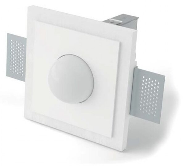 Faretto incasso gesso 9010 belfiore quirk 4218.39 e27 led lampada parete soffitto - Belfiore - 9010