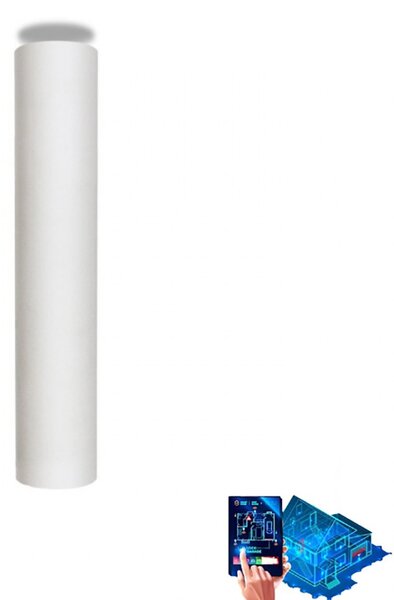 Plafoniera gesso 9010 belfiore stalattite small 5507g 3039 led lampada soffitto wireless - Belfiore - 9010