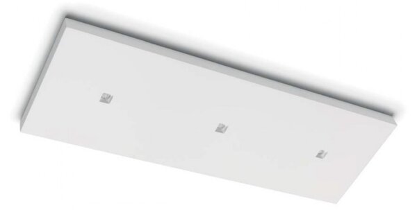 Plafoniera gesso belfiore 9010 flat tris 8903c.3040 led sistema wireless lampada soffitto - Belfiore - 9010
