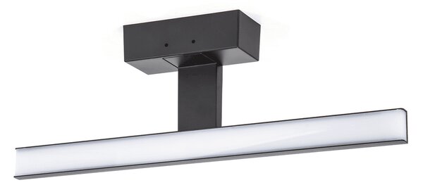 Lampada da specchio Led 8W Nero IP44 Bianco neutro 4000K Aigostar