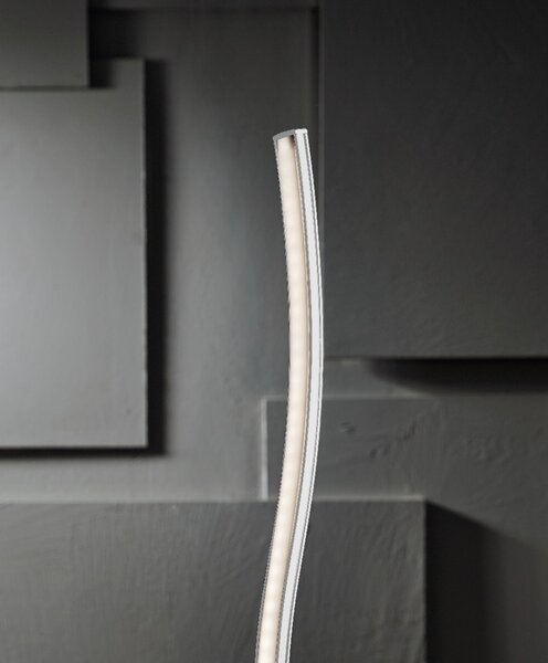 Abat-jours moderni illuminando anelli lu 1 led lampada tavolo scrivania metallo bianco interni 5w 440lm - Illuminando