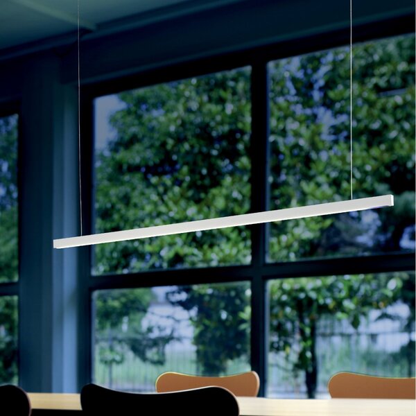 Lampadario moderno fratelli braga elle 2089 s led touch dimmer biemissione metallo sospensione - Fratelli Braga