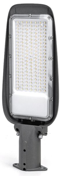 Lampione stradale Led Slim 100W Grigio IP65 Bianco freddo 6500K Aigostar