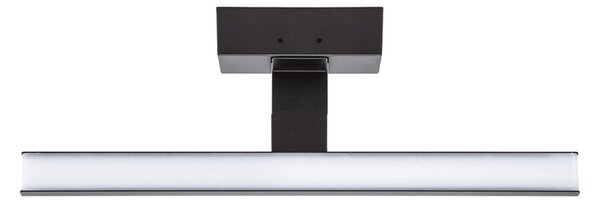 Lampada da specchio Led 8W Nero IP44 Bianco neutro 4000K Aigostar