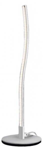 Abat-jours moderni illuminando anelli lu 1 led lampada tavolo scrivania metallo bianco interni 5w 440lm - Illuminando
