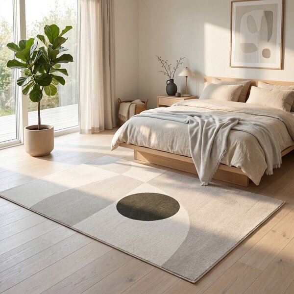 Tappeto beige/crema 120x170 cm Martini - ESTE