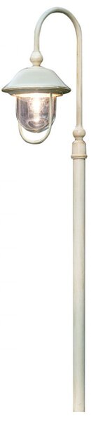Lampioncino palo classico ferroluce bari a303 te e27 led alluminio lampada terra - Ferroluce