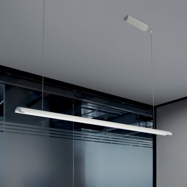 Lampadario moderno fratelli braga tile 2121 s1 led touch dimmer metallo monoemissione sospensione - Fratelli Braga