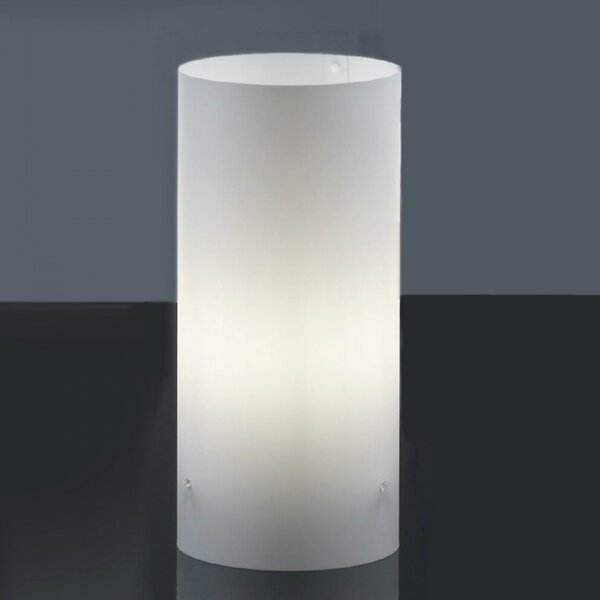 Abat-jour linea zero decolight 608 dl w e27 led polilux cilindro colorato lampada tavolo moderno - Linea Zero