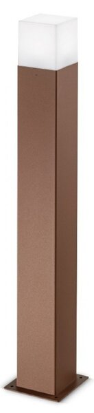 Lampioncino esterno classico gea led aditi ges422 led lampada terra ruggine alluminio ip44 - Gea Led