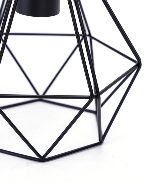 Lampadario da soffitto Triple Nero opaco 3 x E27 Aigostar