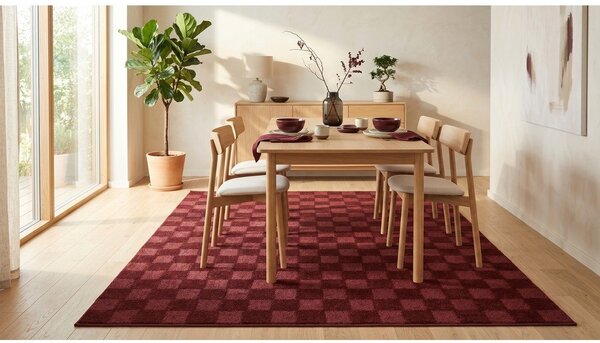 Tappeto bordeaux 160x230 cm Mosaic - ESTE