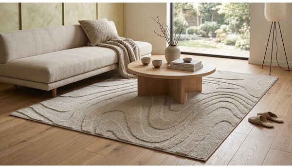 Tappeto beige 120x170 cm Dune - ESTE