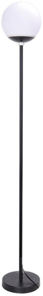 Lampada da terra a piantana Smart 8W nera Bluetooth Mesh RGB + CCT con telecomando Aigostar