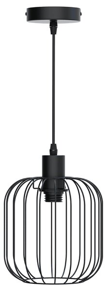 Lampadario da soffitto Hamper Nero opaco 1 x E27 Aigostar
