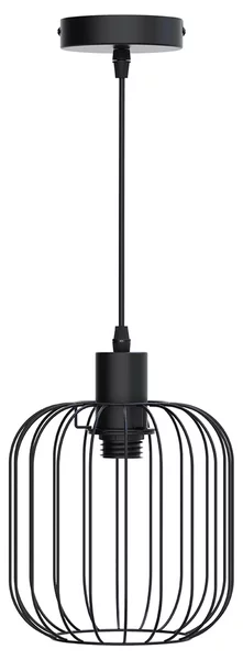 Lampadario da soffitto Hamper Nero opaco 1 x E27 Aigostar