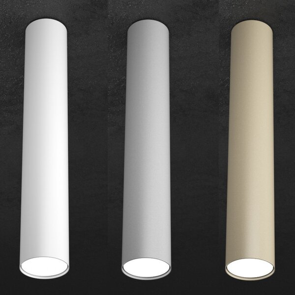 Plafoniera moderna top light shape 1143 pl50 gx53 led metallo lampada soffitto - Top Light