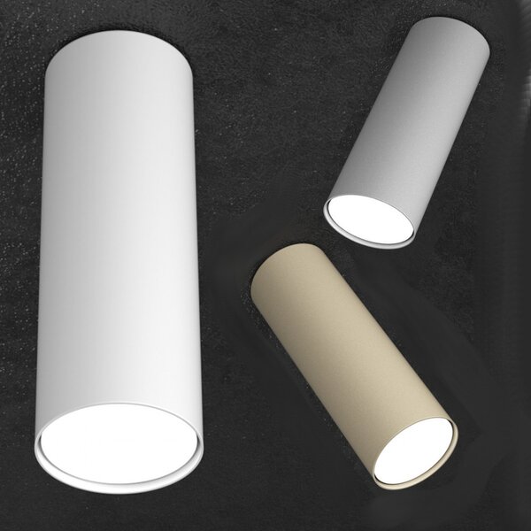 Plafoniera moderna top light shape 1143 pl25 gx53 led metallo lampada soffitto - Top Light