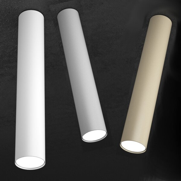 Plafoniera moderna top light shape 1143 pl50 gx53 led metallo lampada soffitto - Top Light