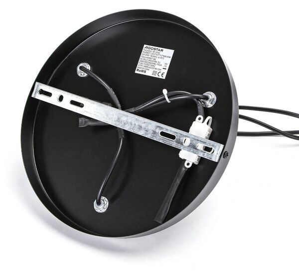Lampadario da soffitto Trio Nero opaco 3 x E27 Aigostar