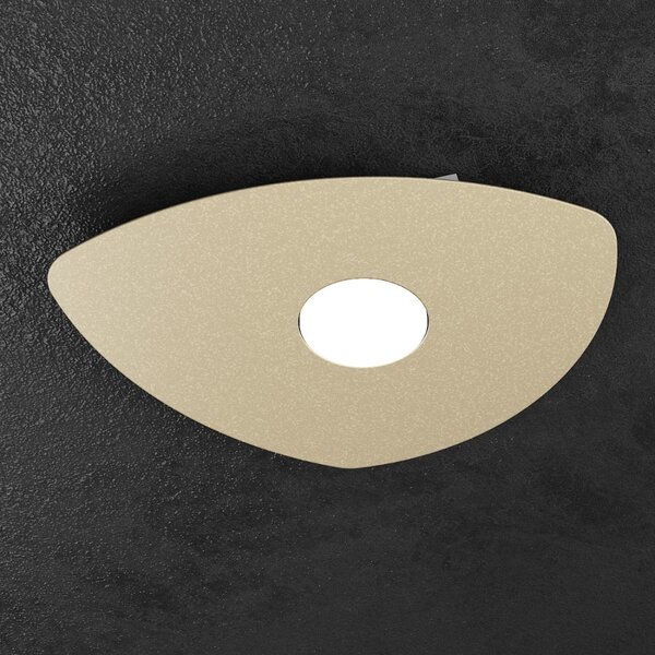 Plafoniera moderna top light shape 1143 1 gx53 led metallo lampada soffitto - Top Light