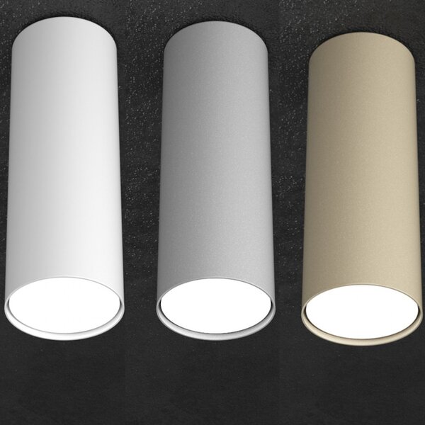 Plafoniera moderna top light shape 1143 pl25 gx53 led metallo lampada soffitto - Top Light