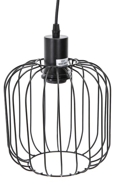 Lampadario da soffitto Hamper Nero opaco 1 x E27 Aigostar