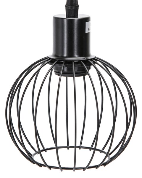Lampadario da soffitto Trio Nero opaco 3 x E27 Aigostar