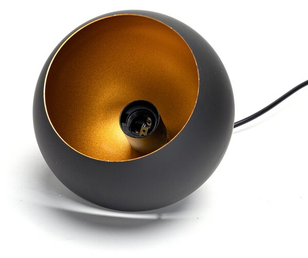 Lampadario da soffitto Helm Nero opaco 1 x E27 Aigostar