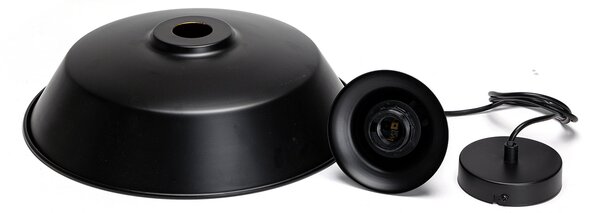 Lampadario da soffitto Dish Nero opaco 1 x E27 Aigostar