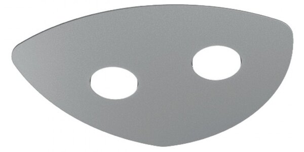 Plafoniera moderna top light shape 1143 2 gx53 led metallo lampada soffitto - Top Light
