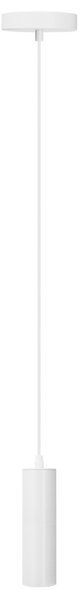 Lampadario Pendel Pipe in metallo Bianco a sospensione 1 x GU10 Aigostar