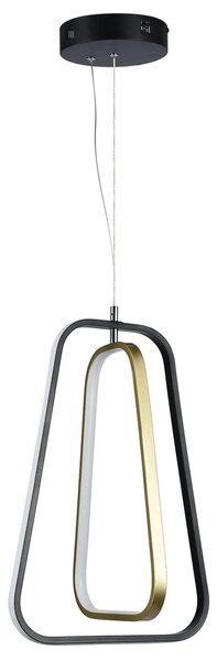 Lampadario da soffitto Drawn Nero 36W Bianco caldo 2700K Aigostar