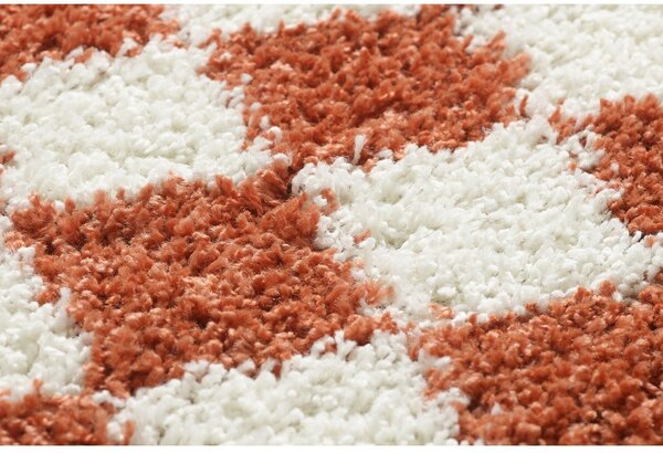 Tappeto crema/terracotta 120x170 cm Grida - ESTE