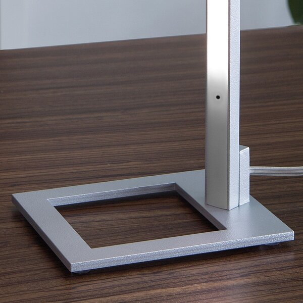 Abat-jour moderna fratelli braga scia 2127 l led touch dimmer metallo lampada tavolo - Fratelli Braga