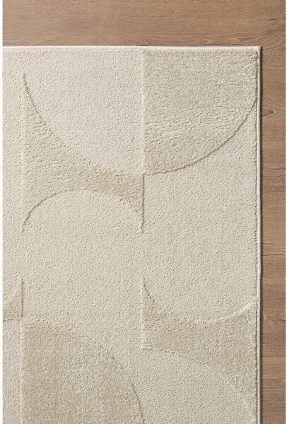 Tappeto beige 120x170 cm Luna - ESTE