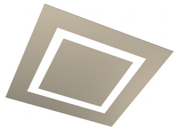 Outlet plafoniera moderna top light carpet 1137 60 2g11 led metallo lampada soffitto - Lampadari Bartalini Outlet