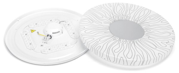 Plafoniera Led 36W Line rotonda Bianco freddo 6500K Aigostar