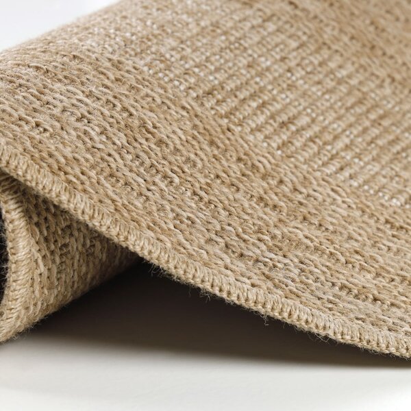 Tappeto tondo beige per esterni ø 80 cm Comilla - Ayyildiz Carpets