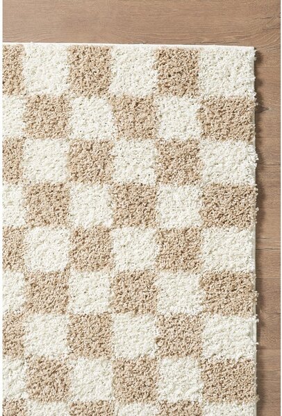Tappeto beige/crema 120x170 cm Grida - ESTE