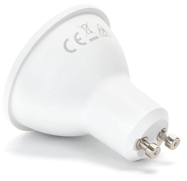 Faretto Led GU10 10W Apertura 120 gradi Bianco freddo 6500K Aigostar